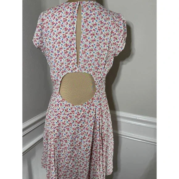 Ralph Lauren Denim And Supply Dress Floral Ditsy Cottagecore Size 10 - Picture 3 of 11